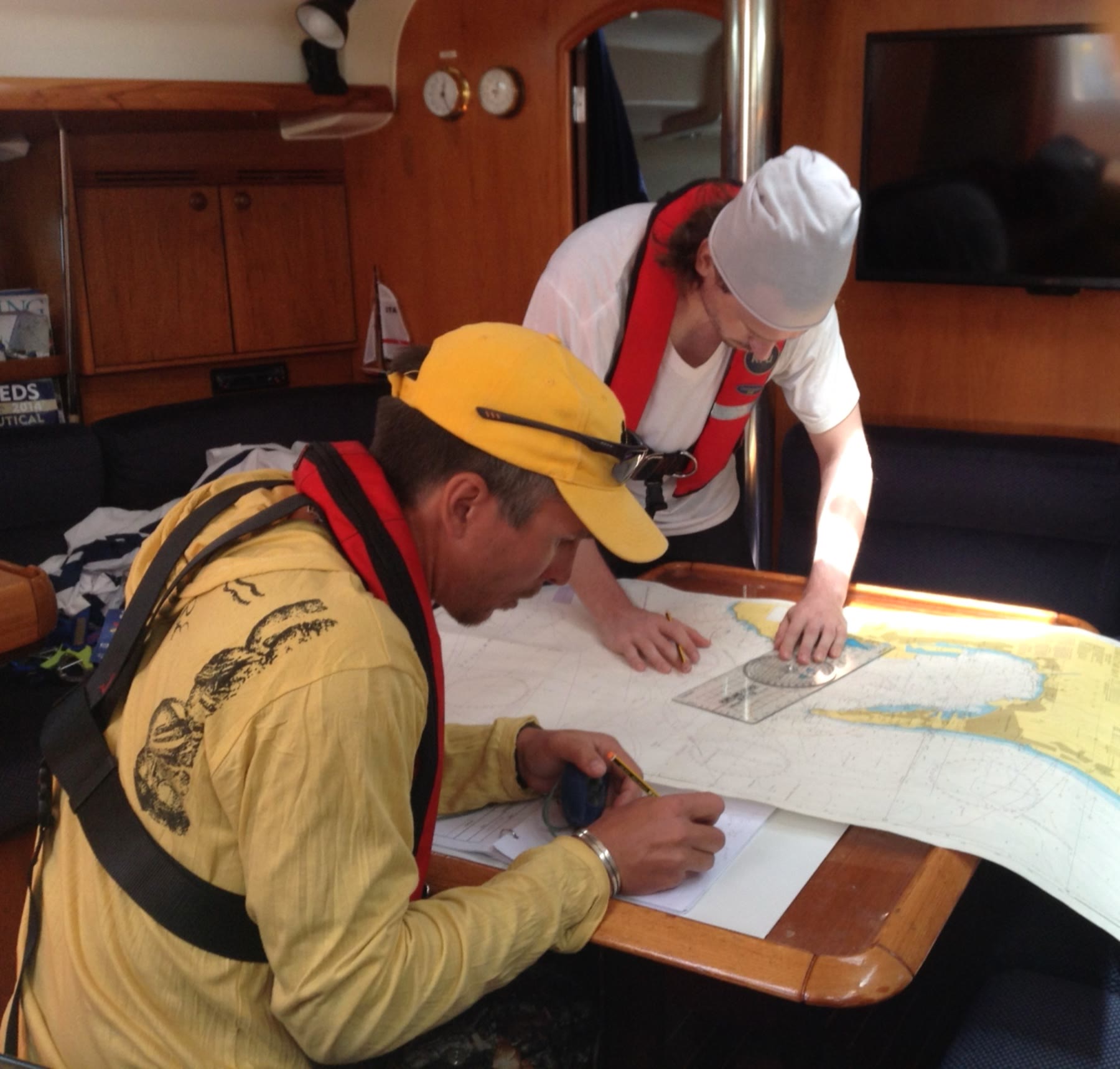 Crew learning onboard